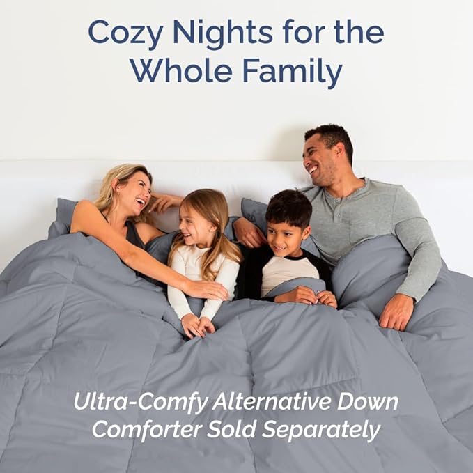 Full XL Size 4 Piece Sheet Set - Comfy Breathable & Cooling Bed Sheets Set - Hotel Luxury Bedding for Women, Men, Kids, Teens, Boys & Girls - Deep Pockets, Soft, Wrinkle Free - Oeko-Tex - Steel Blue