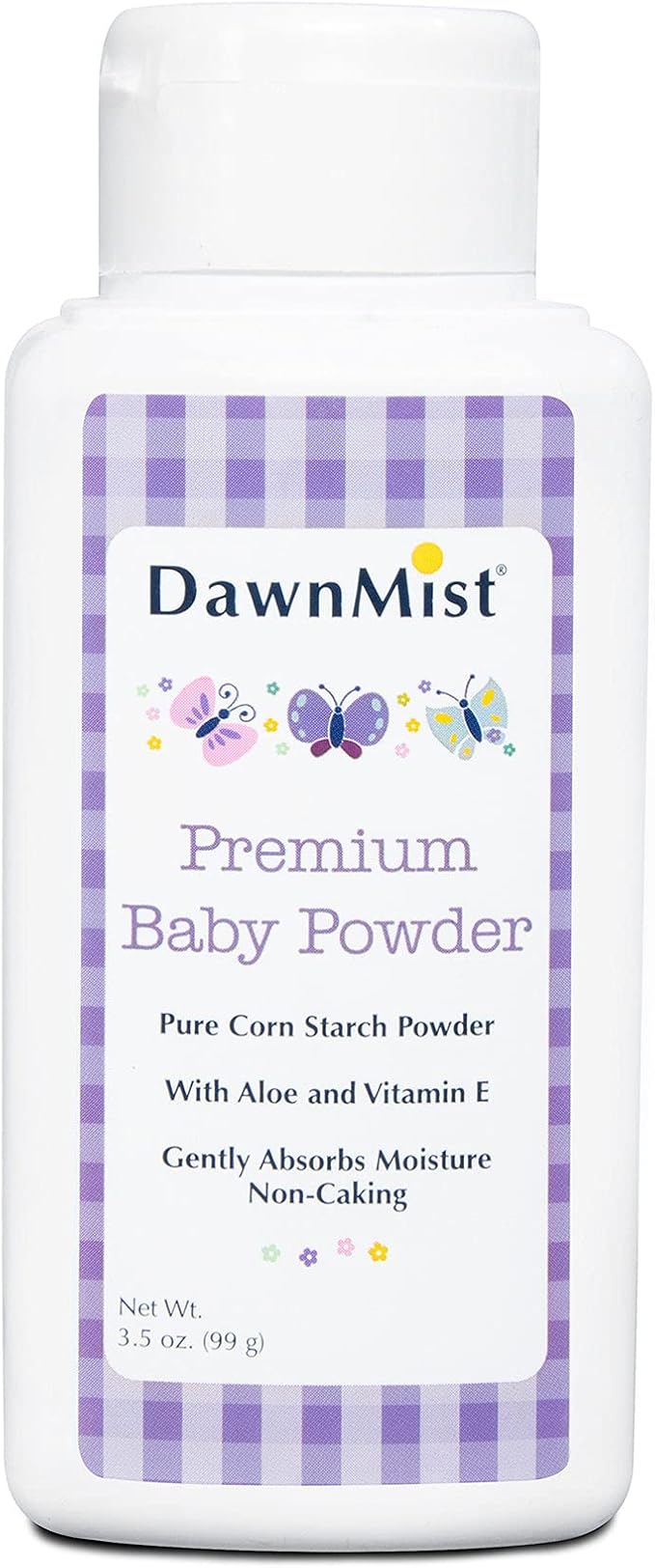 Dukal BP35C DawnMist Baby Powder, Premium, 3.5 oz., Full Case (Pack of 2)