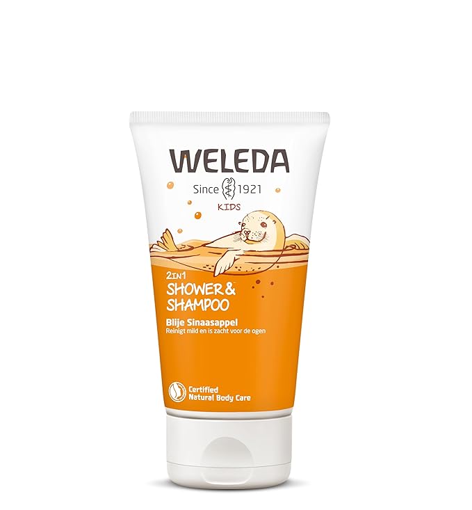 Weleda Kids 2 In 1 Happy Orange Shower, 150 ML