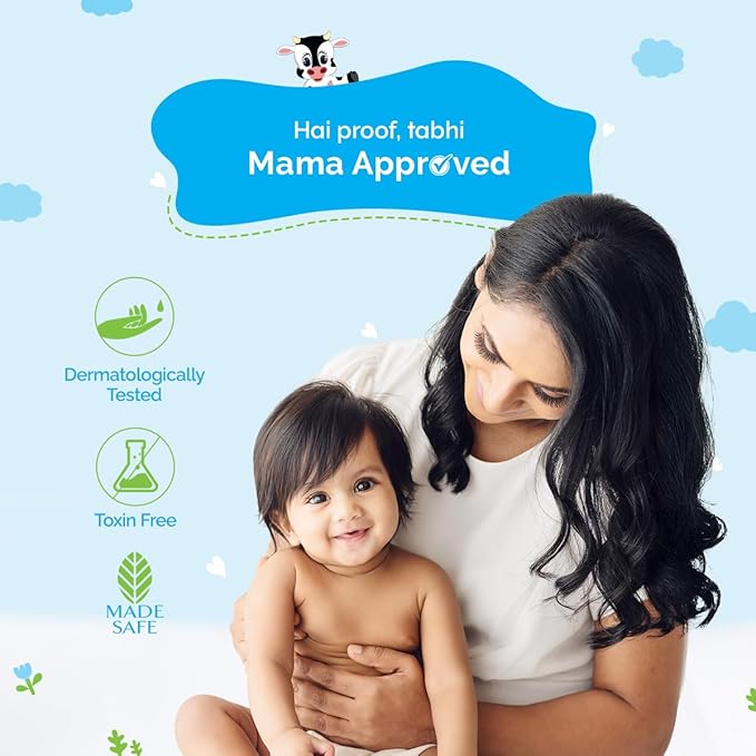 Mamaearth Milky Soft Baby Face Cream | with Nourishing Murumuru Butter | Moisturizes Baby’s Dry & Itchy Skin | 5.6 Ph-Balanced Formula 2.03 Fl Oz (60ml)