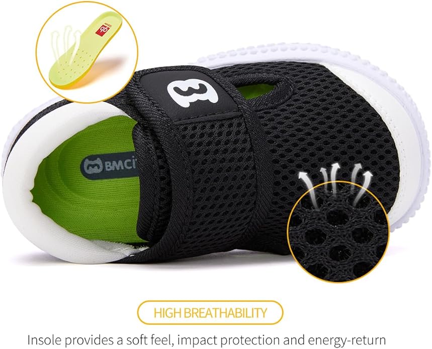 BMCiTYBM Baby Shoes Boy Girl Infant Sneakers Non-Slip First Walkers 6 9 12 18 24 Months