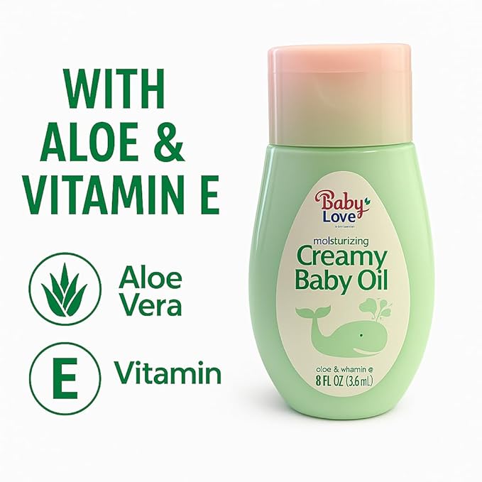 Baby love creamy baby love oil