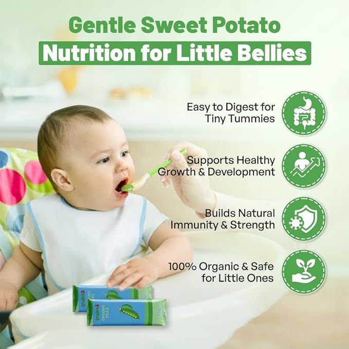 Organic Freeze-Dried Peas Food Powder, Stage 1 Baby Puree Mix for Infants & Toddlers, Organic Powder for Early Veggie Introduction & Family Meals