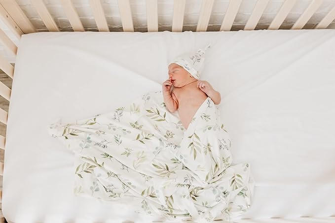Copper Pearl Large Premium Knit Baby Swaddle Receiving Blanket Haven