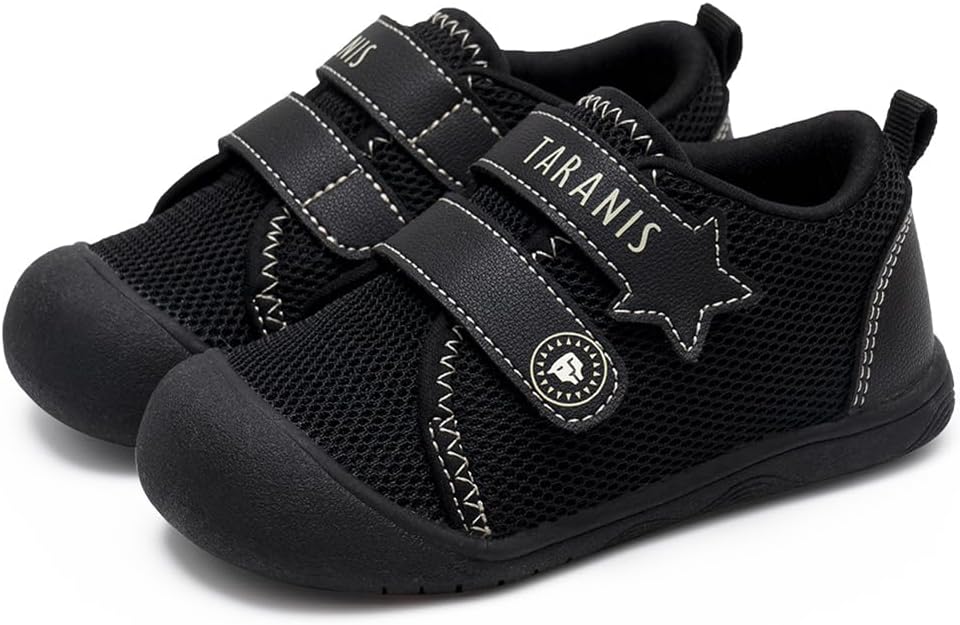 Toddler Shoes Boys Girls Non-Slip Infant Sneaker Rubber Sole Baby Crib First Walker Shoes