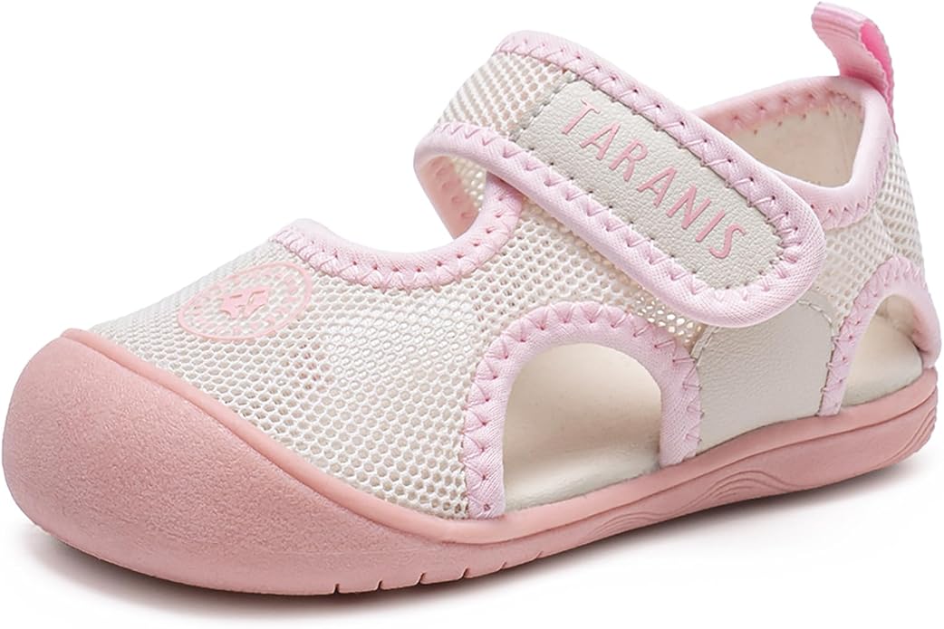 Toddler Shoes Boys Girls Non-Slip Infant Sneaker Rubber Sole Baby Crib First Walker Shoes