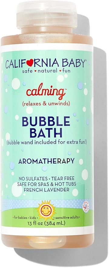 California Baby Bubble Bath, Calming, 13 oz Bottle