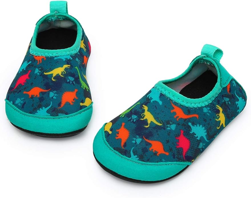 Baby Boys and Girls Swim Water Shoes Barefoot Aqua Socks Non-Slip for Beach Pool Toddler Kids