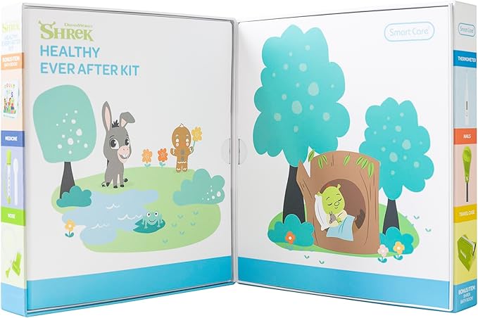 Smart Care Shrek Healthy Ever After Baby Healthcare Kit, Baby Newborn Essentials, Newborn Gifts, Baby Gift Set, 7PC