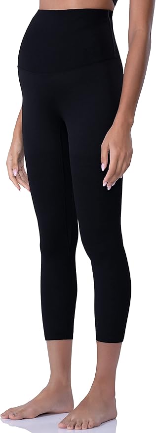 POSHDIVAH Women's Maternity Leggings Over The Belly Pregnancy Yoga Pants Active Wear Workout Leggings