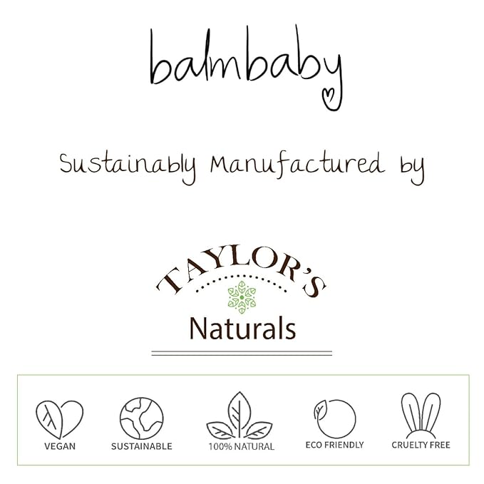 Diaper Balm by Balm Baby – Natural Diaper Rash Cream & Multipurpose Baby Skin Ointment with Organic Calendula, Vegan - Soothing, Healing, Moisturizing – Newborn Cradle Cap