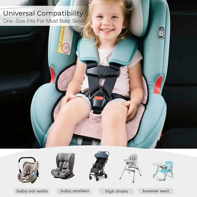 2 Pack Waterproof Piddle Pads Carseat Potty Training Car Seat Protector Waterproof Car Seat Liner Cover to Prevent Pee