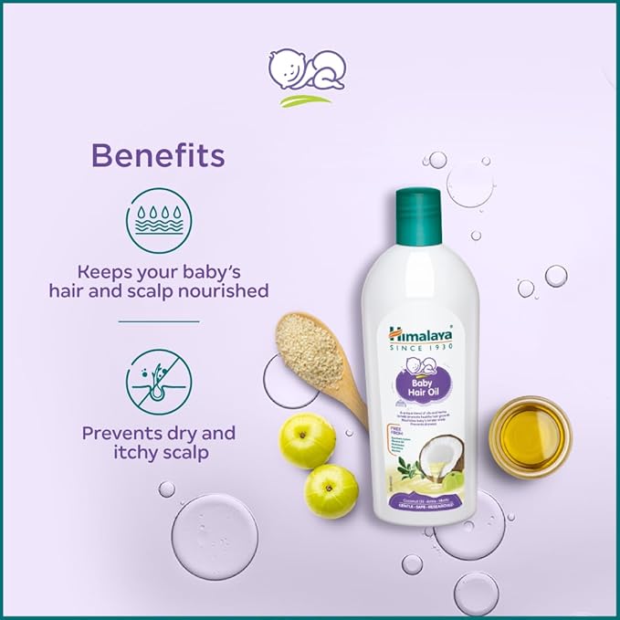 Himalaya Baby Hair Oil, 100ml