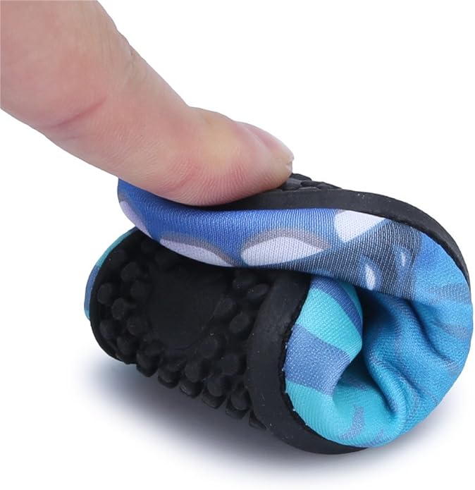JIASUQI Baby Boys and Girls Barefoot Swim Water Skin Shoes Aqua Socks for Beach Swim Pool