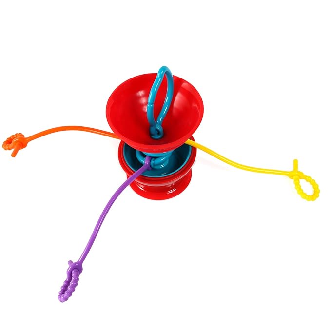 Grapple, The Baby Suction Cup Toy Holder for High Chair, Stroller and Teething Toys for Babies 6-12 Months. One of Your Baby Must Haves!