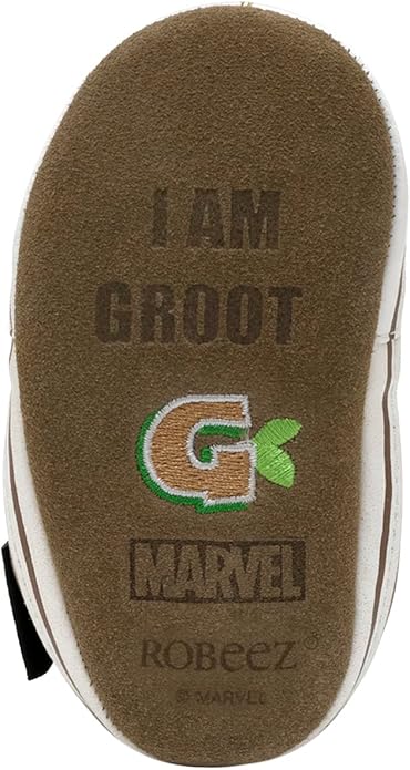 Robeez Baby Boys and Unisex Soft Soles Slip-Resistant Crib Shoes Slippers Moccasins for Infant and Toddler, 0-24 Months