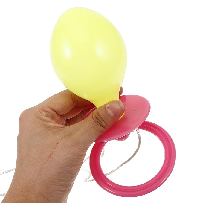 IMIKEYA Halloween Oversized Pacifier for Cosplay Party Decoration, Funny Photo Booth Prop Large Pacifier Novelty Costume Accessory Jumbo Pacifier A