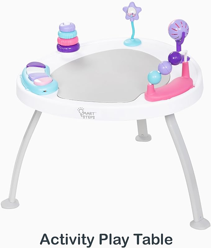 Smart Steps® Bounce N’ Play 3-in-1 Activity Center, Harmony Pink