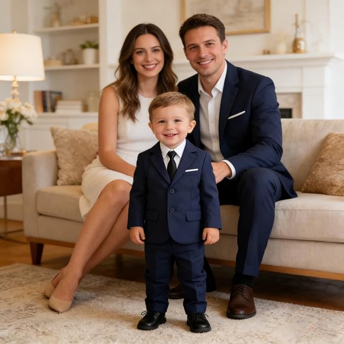 Baby Suit for Toddler Boys Infant Formal Suits Baby Boy Ring Bearer Wedding Outfit
