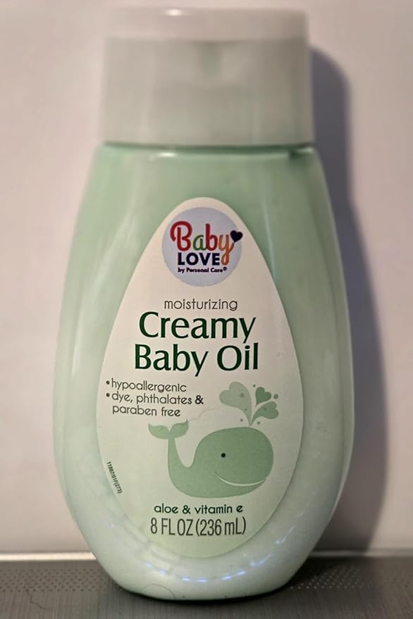 Baby love creamy baby love oil