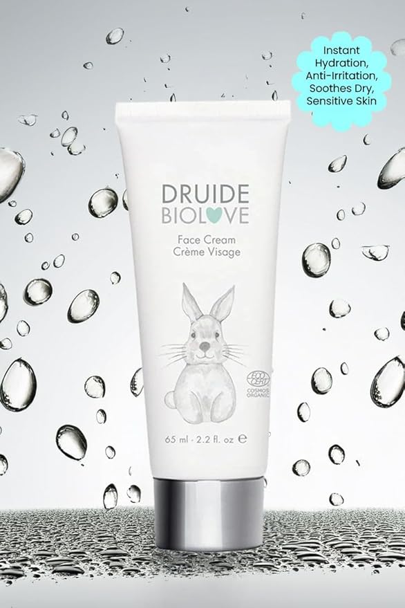 BioLove Baby Face Cream Baby Beauty Face Body Moisturizer,Natural Hydration for Dry or Eczema-Prone Skin Care, Fragrance, Alcohol-Free Formula – 65 ml (2.2 oz Size Chamomile Canada Made by Druide