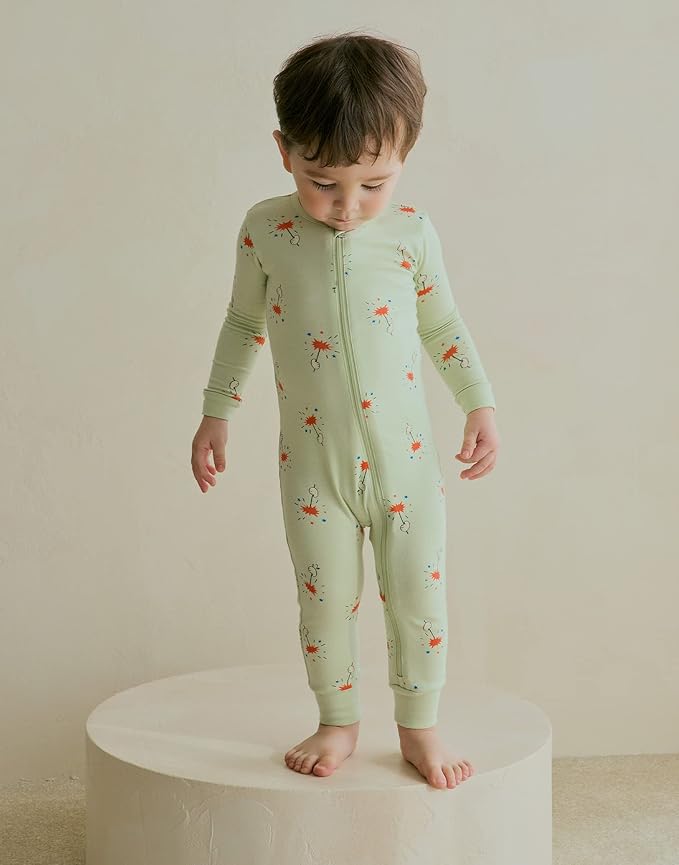 moimoln Modal Cotton Infant Toddler Boys Girls One-Piece Snug fit Romper Playsuits