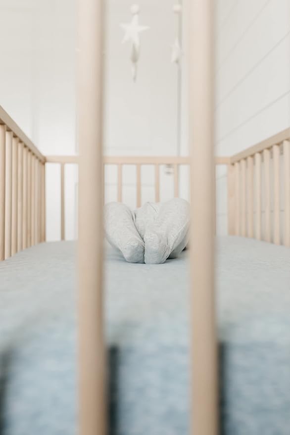 Copper Pearl Premium Knit Baby Crib Sheets for Standard Mattresses, Breathable and Soft, Lennon