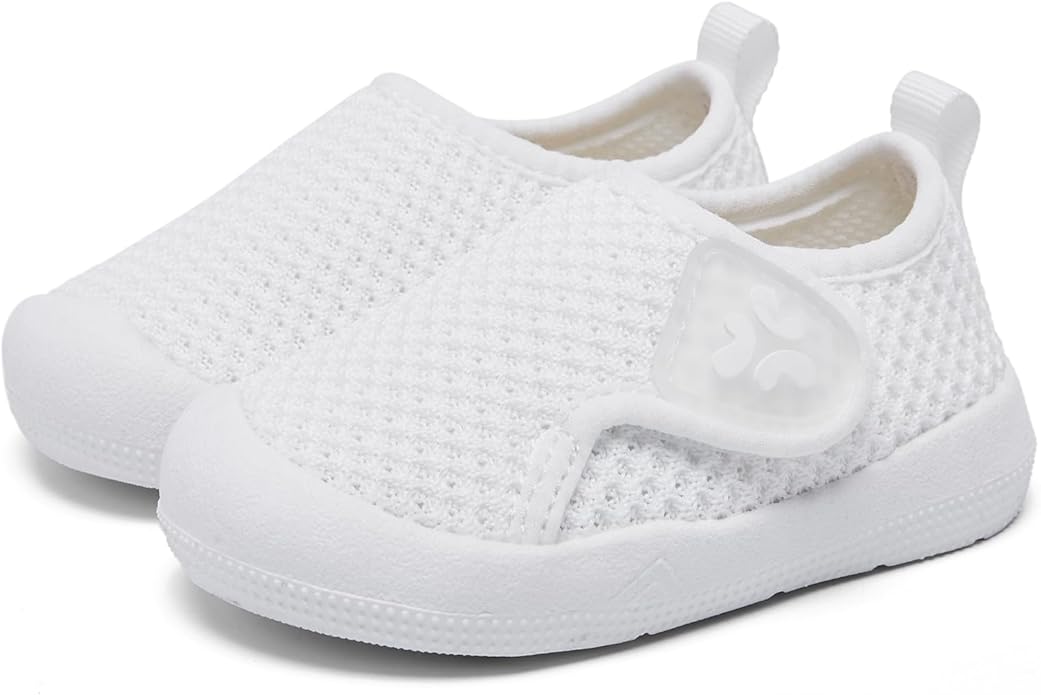 Baby Shoes Infant Boys Girls First Walker Shoes Baby Walking Shoes Lightweight Breathable Sneakers with Non-Slip Soles 0-24 Months