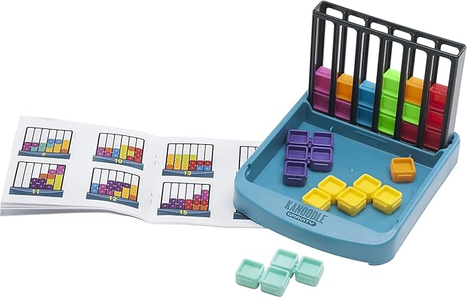 Educational Insights Kanoodle Gravity - 3D Brain Teaser Puzzles, Single Player Brain Game, Fun Travel Games for Kids, Challenging Logic Puzzle Games and Gifts for Kids, Teens & Adults Ages 7+