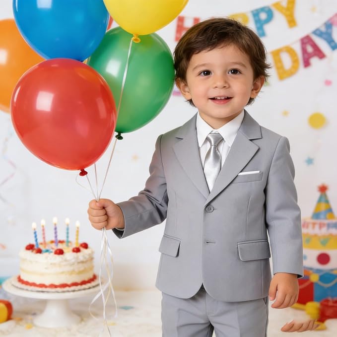 Baby Suit for Toddler Boys Infant Formal Suits Baby Boy Ring Bearer Wedding Outfit