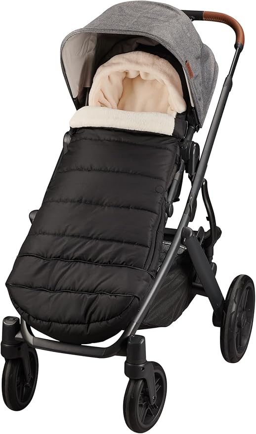 Bunting Bag for UPPAbaby Vista, V2, V3, Cruz, V2, V3 RumbleSeat, V2, V3 Ridge, Minu Strollers, Warm and ultra-plush Waterproof Stroller Footmuff, Extendable winter stroller cover, sleeping bag