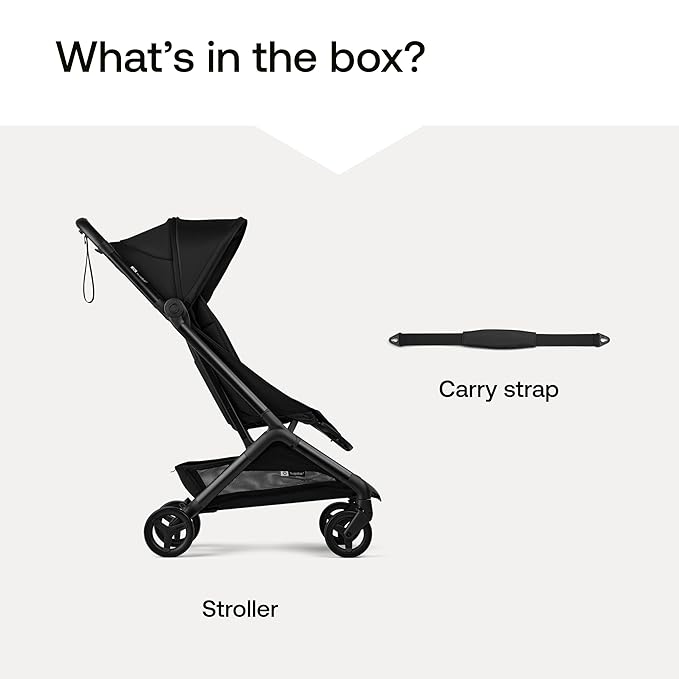 Bugaboo Butterfly 2 Travel Stroller, Ultra-Compact One-Second Fold, Lightweight and Airplane-Friendly (Taupe)