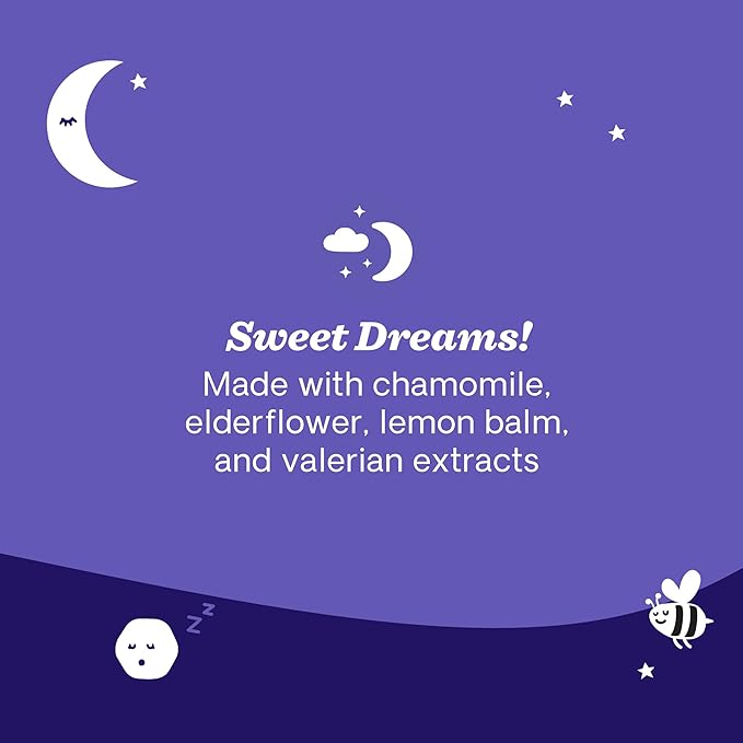 Hello Bello Bubble Bath, Sleep Sweet, 10 fl oz (Pack of 2) | Nighttime Formula | Hypoallergenic | For Babies & Kids | Vegan
