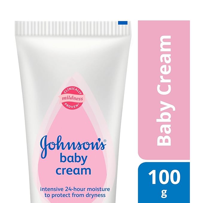 Johnson's Baby Cream | 100 gram (3.53 Ounce) | Pack of 1