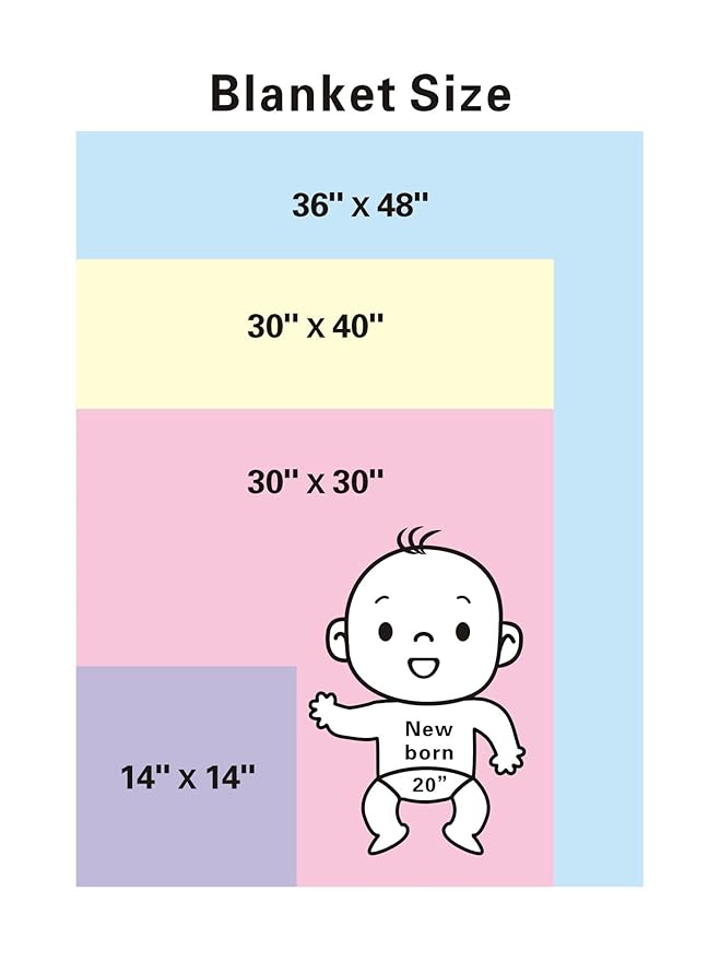 American Baby Company 100% Cotton Thermal Waffle Swaddle Blanket (30" x 40"), Soft, Breathable & Stretchy, Blue, for Boys and Girls, Perfect for Swaddling, Travel and Gifting