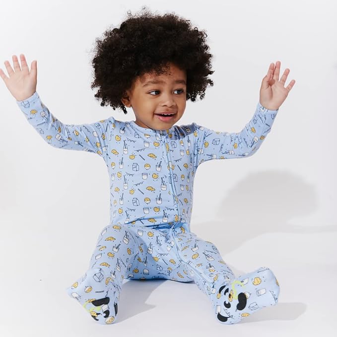 Bellabu Bear Convertible Footies for Baby Boys & Baby Girls, Family Matching Pajamas, Rayon from Bamboo