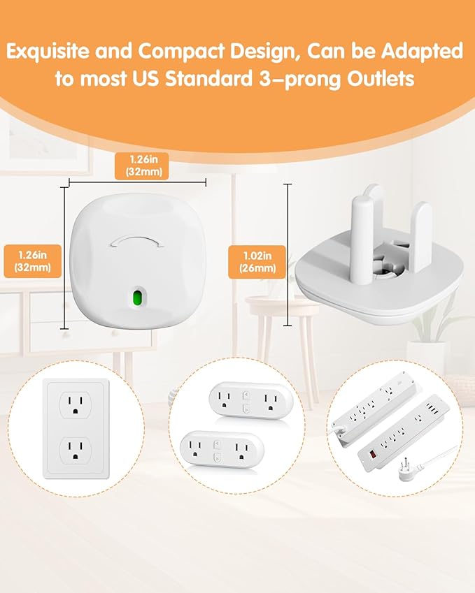 Outlet Covers Baby Proofing, 40 Pack Plug Covers Baby Proofing, Outlet Plug Covers for US 3-Prong to Prevent Electric Shock, Outlet Covers for Home, Office, School, Kindergarten, White