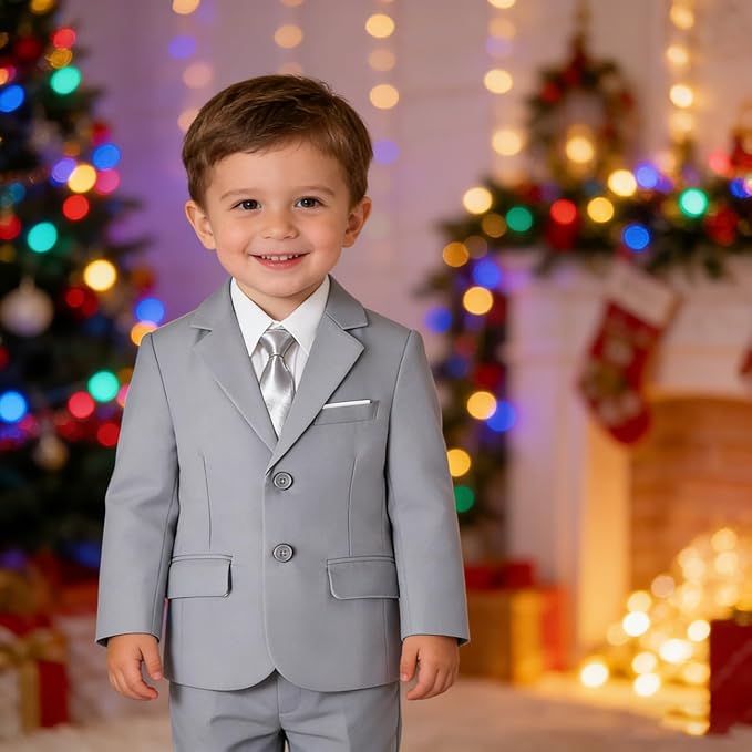 Baby Suit for Toddler Boys Infant Formal Suits Baby Boy Ring Bearer Wedding Outfit