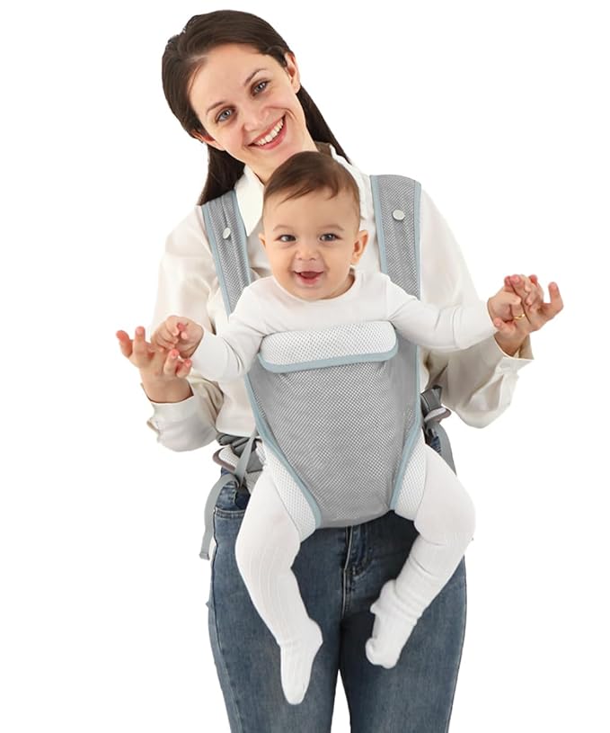 Baby Carrier Wrap,Baby Carriers Newborn to Toddler,Cozy Baby Holder Carrier Lightweight,Adjustable Baby Carriers Support for Infant 7-45lbs Girl and Boy,Front Back All Positions,Shower Gift