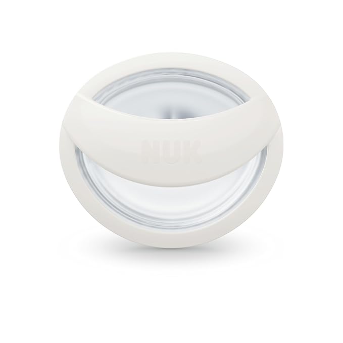 NUK Perfect Match Silicone Newborn Pacifier, for Ages 0-6m, 4 Pack, Green & White