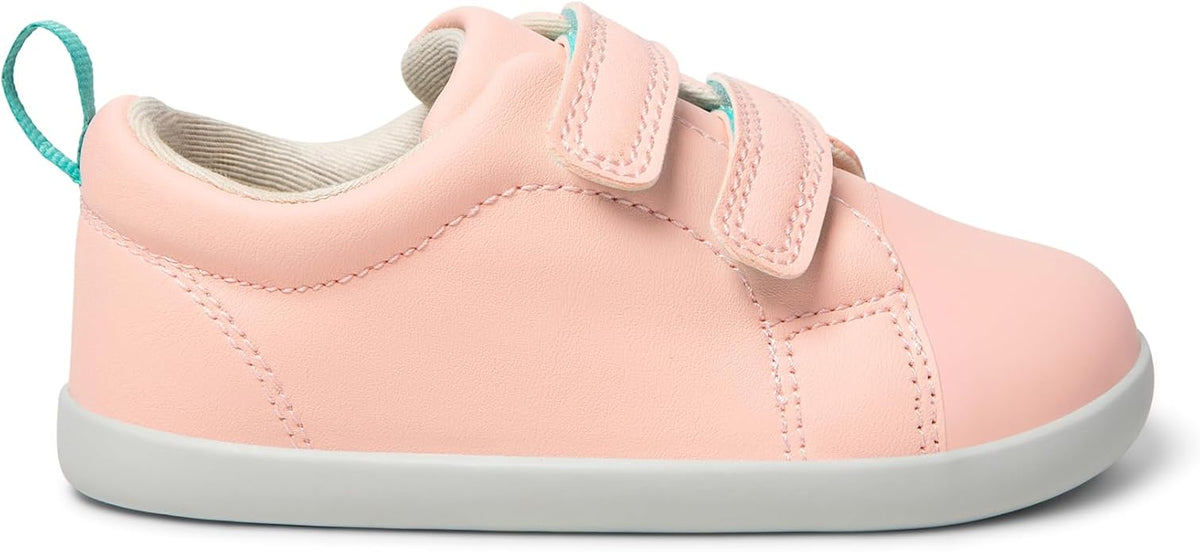 Ten Little Everyday Original Toddler Shoes - APMA-Approved Vegan Leather Kids Sneakers, 100% Cotton Lining, Wide Toe Box, Zero Drop Flexible Soles, Hook and Loop Toddler Sneakers