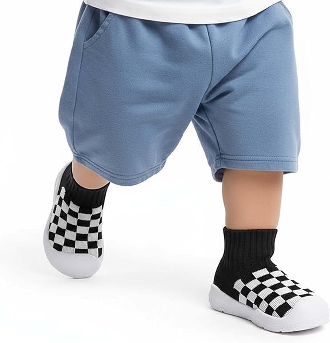 MORENDL Toddler Sock Shoes Baby Walking Shoes Infant Slippers Boys & Girls Non-Slip Sneakers