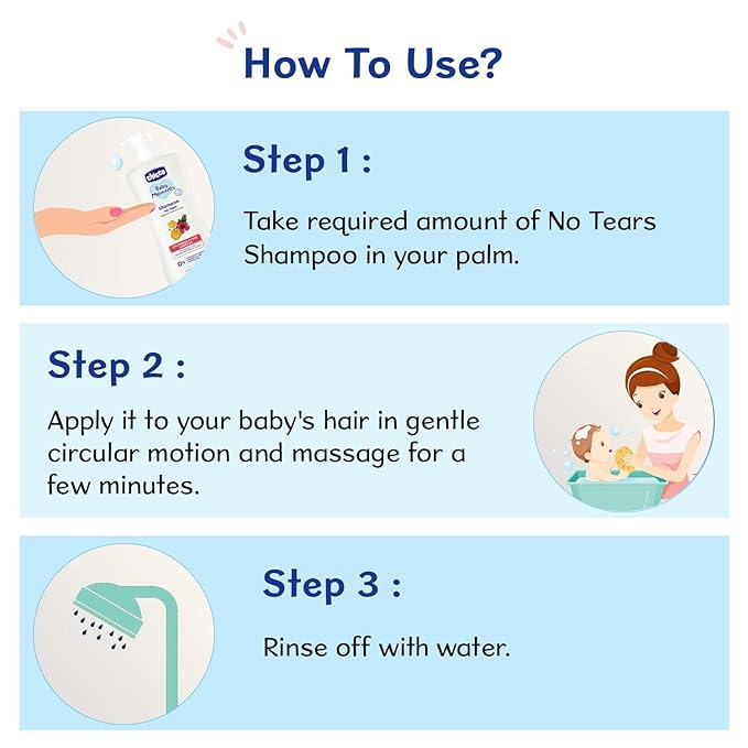 Chicco Baby Moments Shampoo for Babies, 200 ml, Calendula & Hibiscus, No Tears, Soft & Smooth Hair