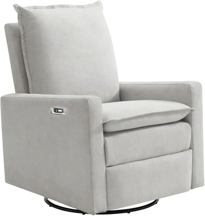 Oxford Baby Uptown Power Recliner/Glider, Sand