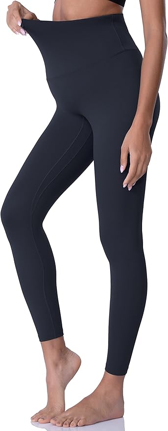 POSHDIVAH Women's Maternity Leggings Over The Belly Pregnancy Yoga Pants Active Wear Workout Leggings