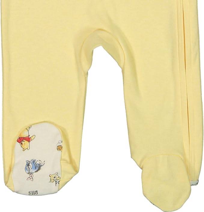 Disney Winnie the Pooh,Lion King,Pixar Monsters Inc. Baby Sleep N' Play Coverall Bib Blanket and Burp Cloth 4 Piece Set