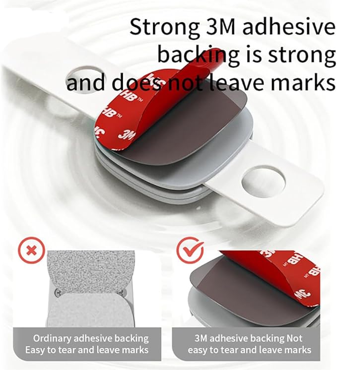 White Baby Proof Cabinet Locks - No Drill Safety Latches for Oven, Dishwasher & Drawers, Adjustable 2-15cm,childproofing safety equipment 3M Adhesive - Rental Friendly (White 2Pack)