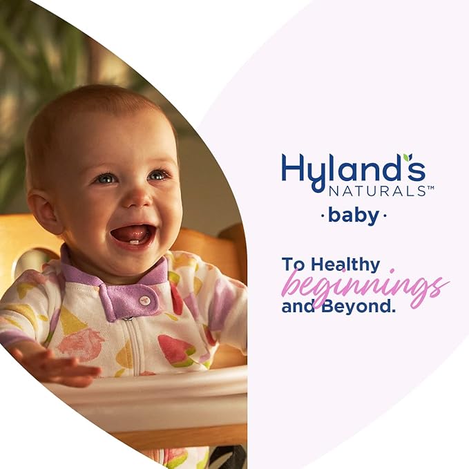 Hyland's Baby Daytime Soothing Tablets with Chamomilla, Natural Relief of Oral Discomfort, Irritability, and Swelling, Up to 62 Doses (Pack of 1, 125 Count Total)