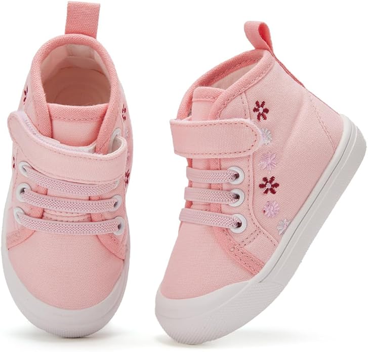 BMCiTYBM Toddler Baby Canvas Shoes Boys Girls Walking Sneakers