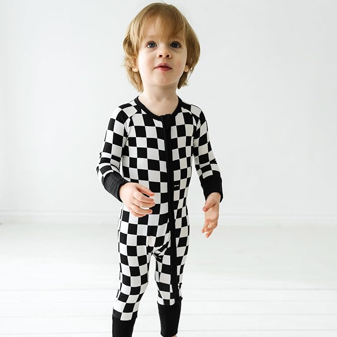 Little Sleepies Pajamas for Baby Boys & Girls, Viscose from Bamboo Baby Pajamas, Preemie & Newborn Sleepers, 2-Way Zipper PJs